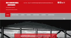 Desktop Screenshot of mceconsultoresasociados.com