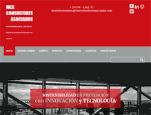 Tablet Screenshot of mceconsultoresasociados.com